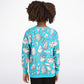 Easter Blue Kids Sweatshirt