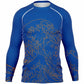 Waves Blue Men's Rashguard