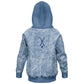 Grey-blue Ice Hockey Kids Hoodie