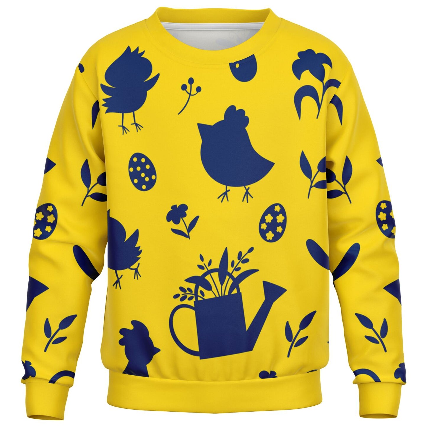 Yellow Easter Kids Sweatshirt