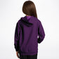 Purple Gymnast Girl Kids Hoodie