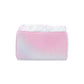 Snowflakes on Pink Glass Multipurpose Backpack/Diaper Bag