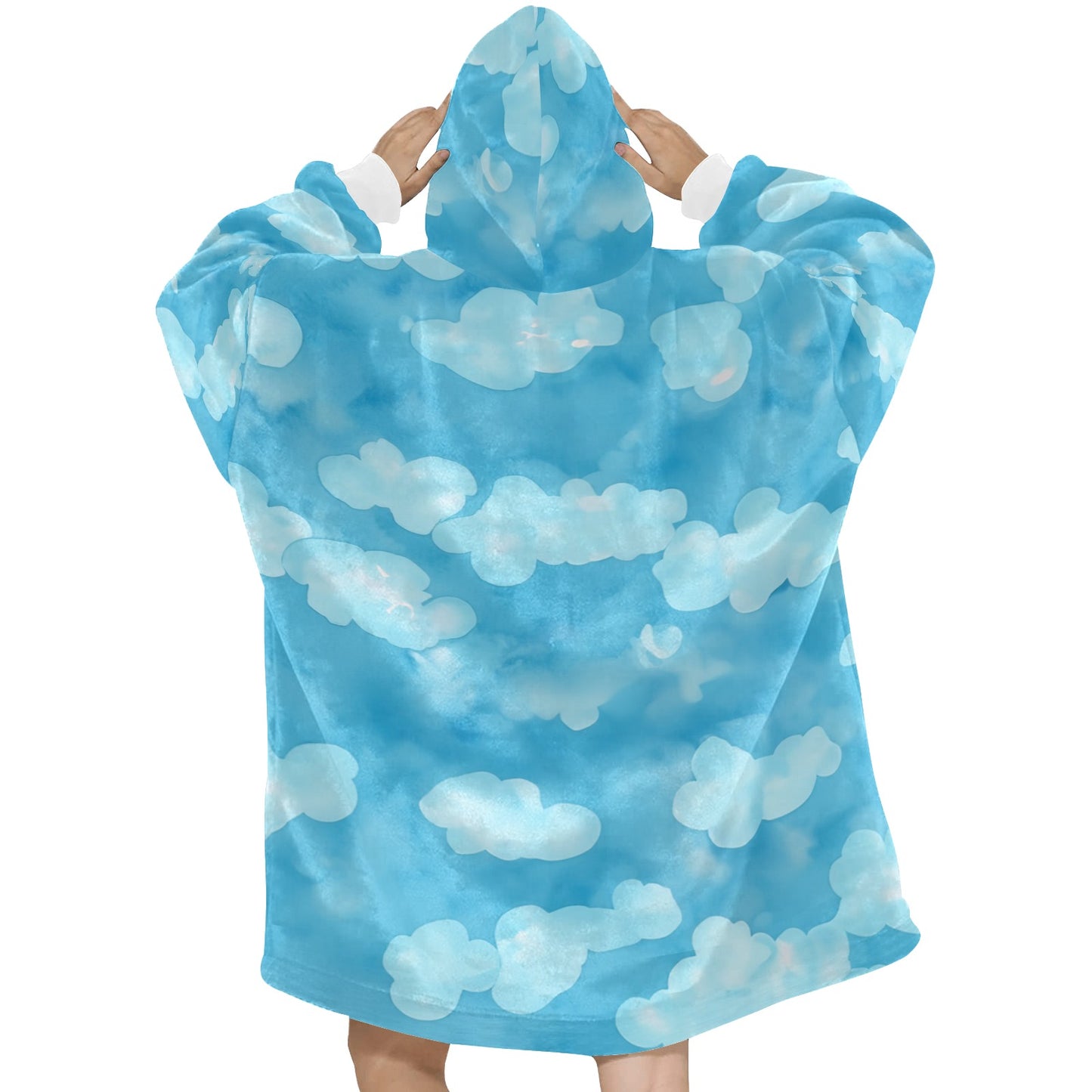 Clouds Blanket Hoodie for Women
