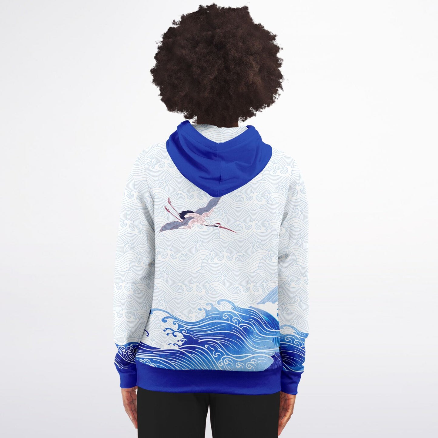 Waves & Cranes Zip Hoodie Unisex (3 variants)