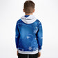 Blue Snowflakes Kids Hoodie 2