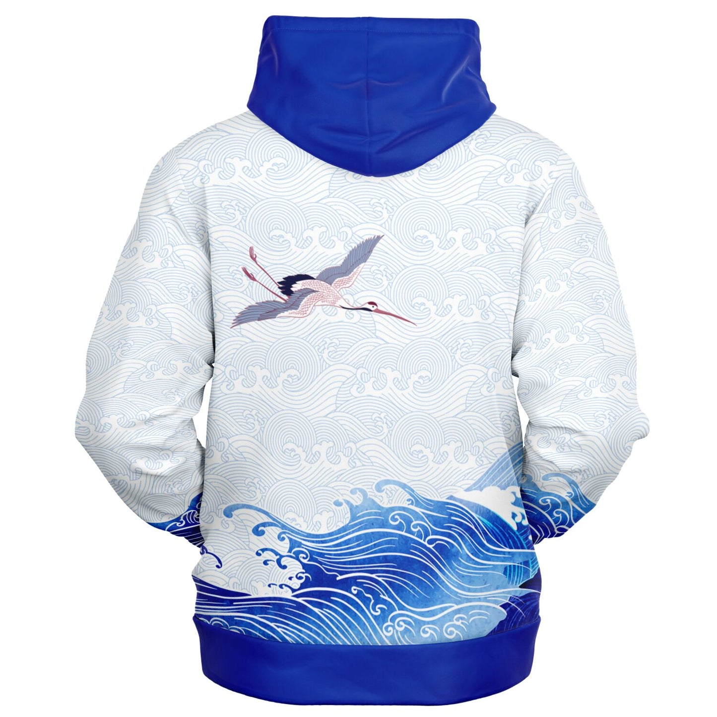 Waves & Cranes Zip Hoodie Unisex (3 variants)