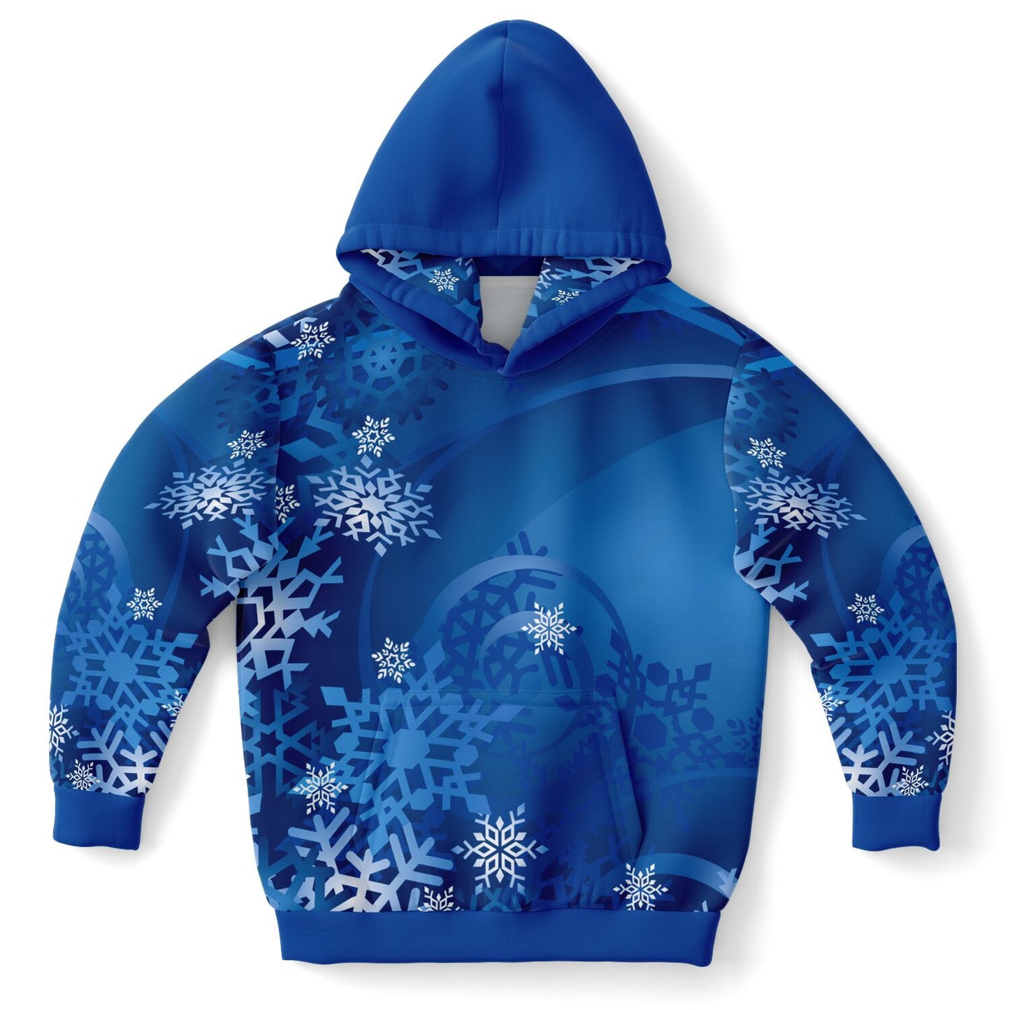 Blue Snowflakes Kids Hoodie - 2 options