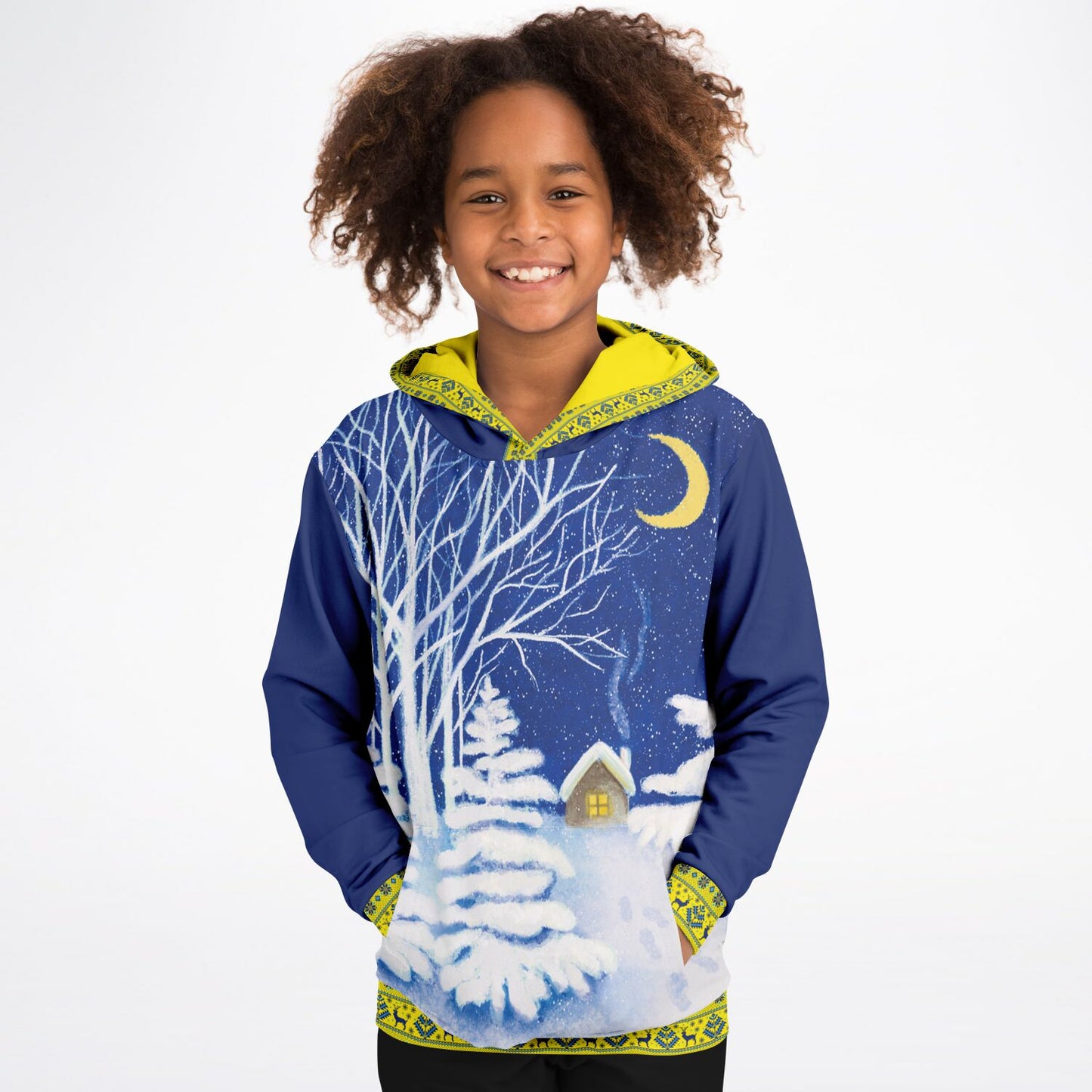 Winter Nights 3 in Ukraine Kids Hoodie