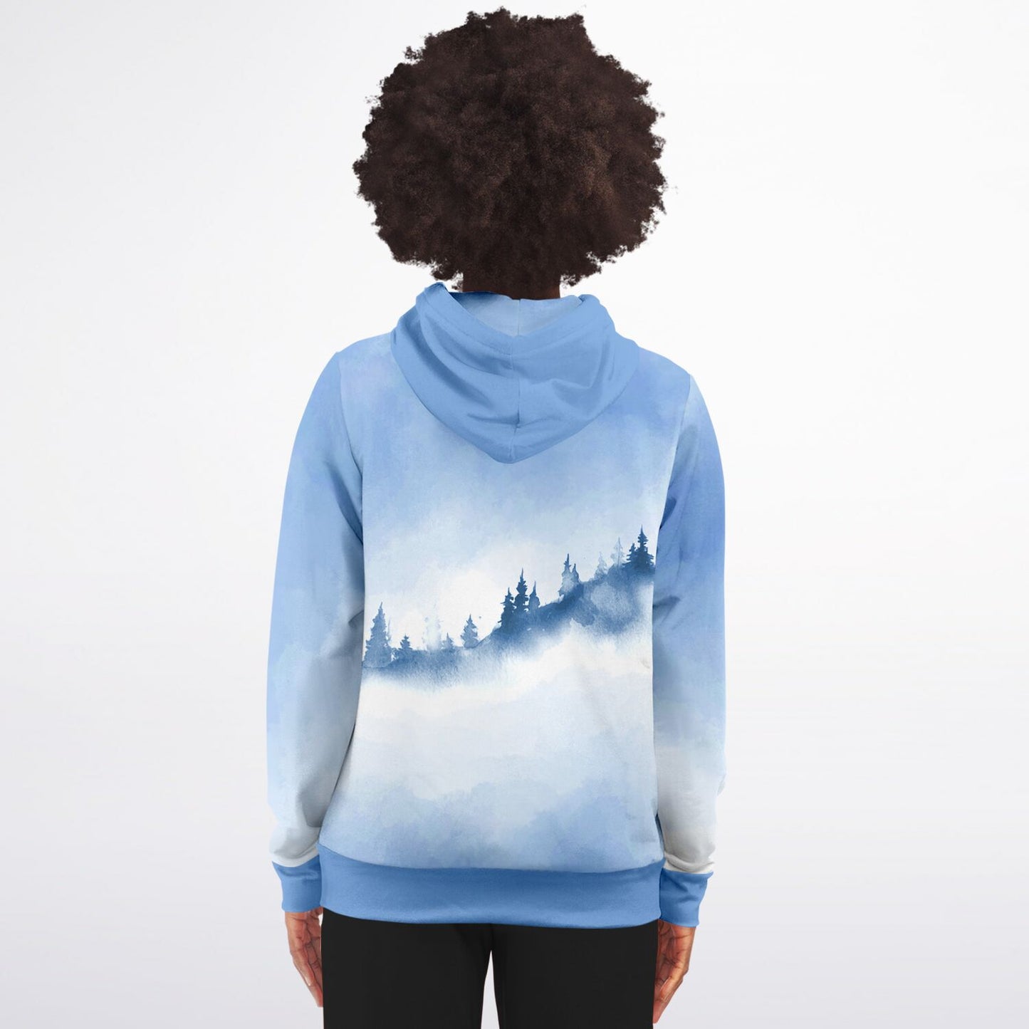 Blue Mountains Zip Hoodie Unisex