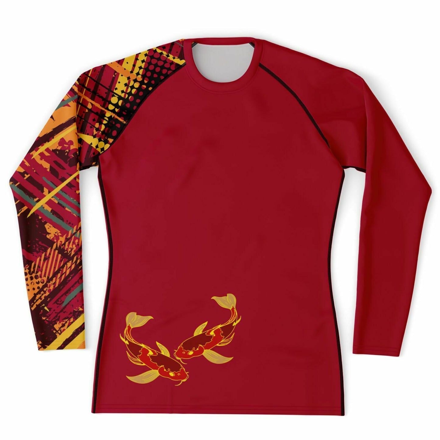 Koi Red Men's Rashguard (one sleeve)