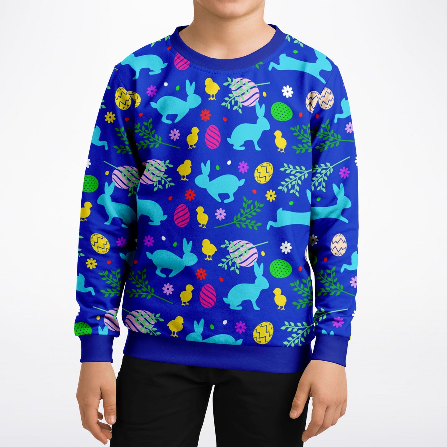 Easter Bunnies Kids Sweatshirt (2 colors)