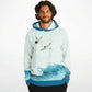 Waves & Cranes Pullover Hoodie Unisex (3 variants)
