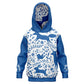 Blue Animals II Kids Hoodie