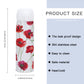 Red Poppies Travel Tumbler (354ml/12oz) | Stainless Steel 304
