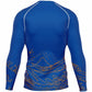 Waves Blue Men's Rashguard