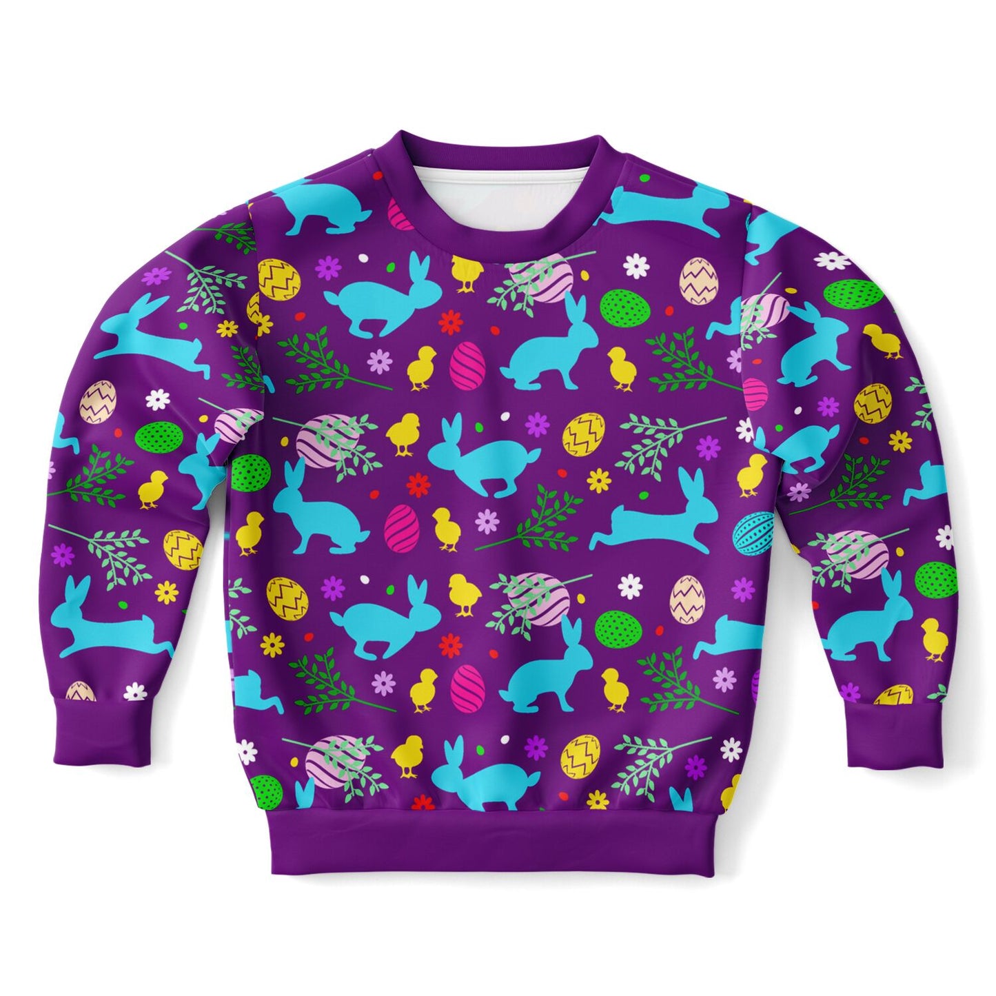 Easter Bunnies Kids Sweatshirt (2 colors)