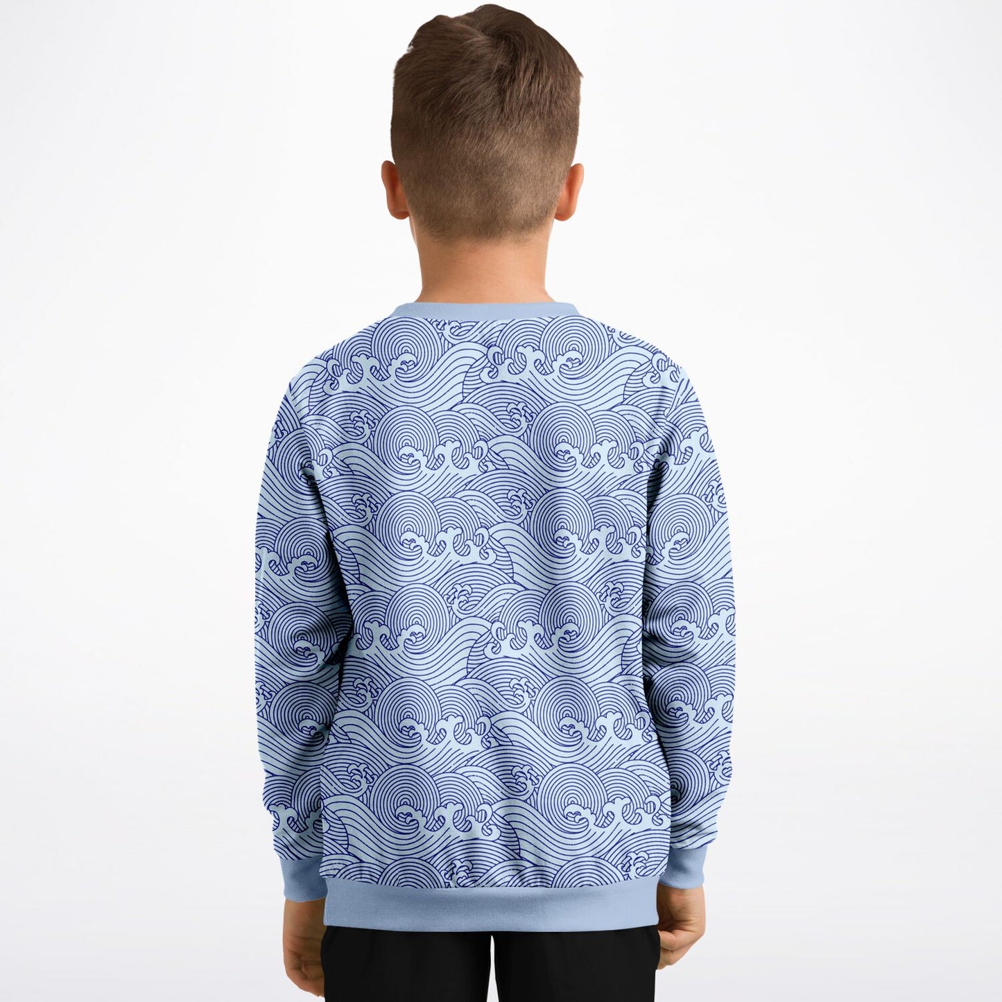 Waves & Ships Kids Sweatshirt (4 variants)