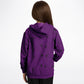 Purple Gymnastics 3 Kids Hoodie