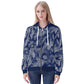 Dark Blue Spruce Women's  Zip Hoodie
