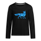 Blue Fox Kids' Premium Long Sleeve T-Shirt - black