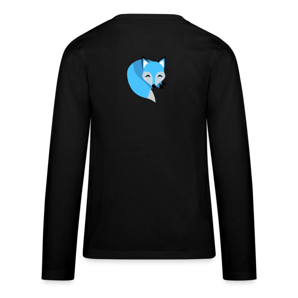 Blue Fox Kids' Premium Long Sleeve T-Shirt - black