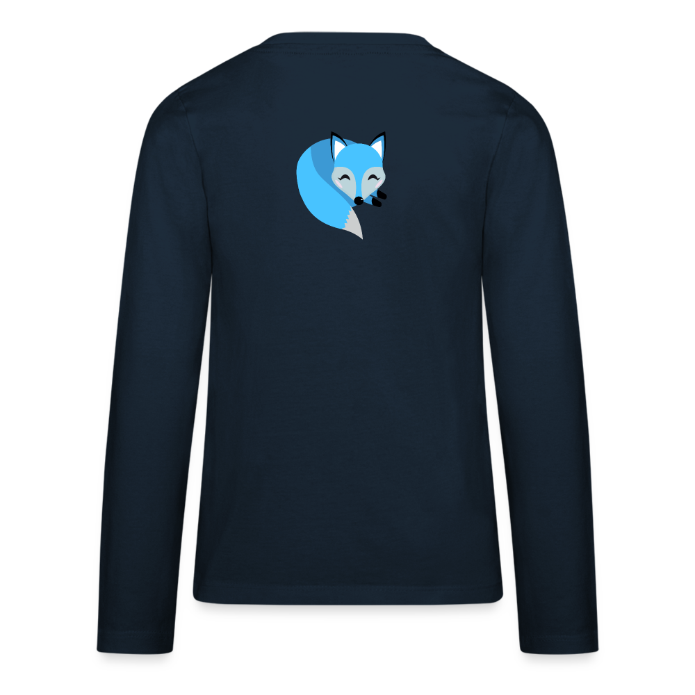 Blue Fox Kids' Premium Long Sleeve T-Shirt - deep navy