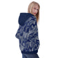 Dark Blue Spruce Women's  Zip Hoodie