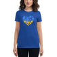 Ukraine Heart 1 Women Semi-Fitted T-shirt (10 colors)