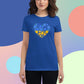 Ukraine Heart 1 Women Semi-Fitted T-shirt (10 colors)